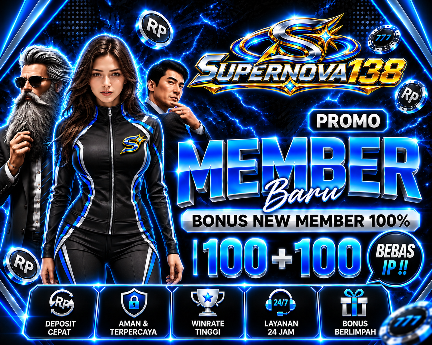 BONUS NEW MEMBER 100%